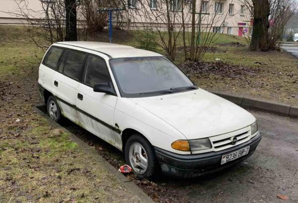 Opel Astra, 1993 год выпуска с двигателем Дизель, 4 813 BYN в г. Минск