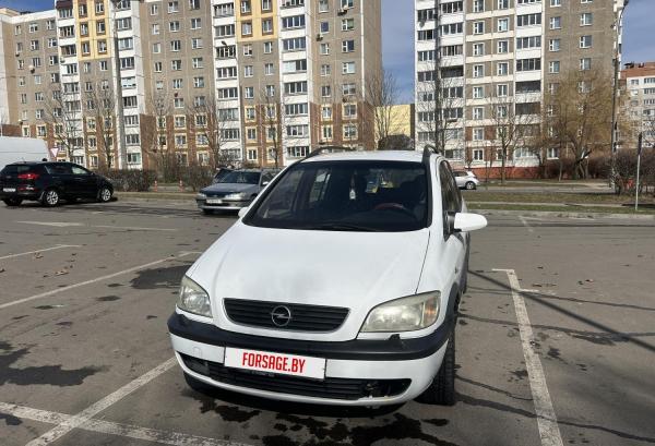 Opel Zafira, 2001 год выпуска с двигателем Дизель, 14 636 BYN в г. Минск