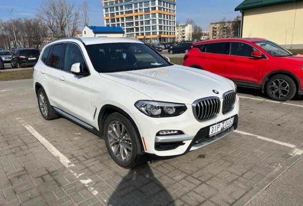 BMW X3, 2019 год выпуска с двигателем Бензин, 90 294 BYN в г. Минск