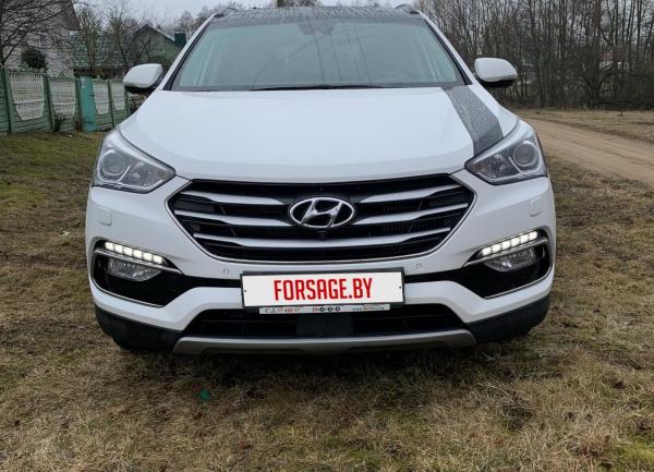 Hyundai Santa Fe, 2017 год выпуска с двигателем Дизель, 99 171 BYN в г. Минск