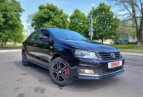 Volkswagen Polo, 2015 год выпуска с двигателем Бензин, 39 472 BYN в г. Солигорск