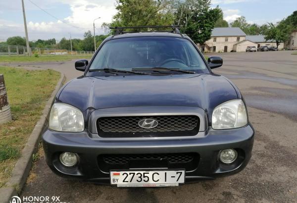 Hyundai Santa Fe, 2001 год выпуска с двигателем Бензин, 13 831 BYN в г. Минск
