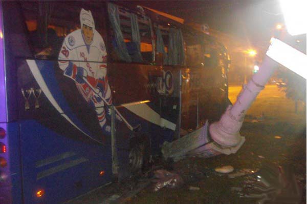 В Минске произошло столкновение скорой помощи с автобусом