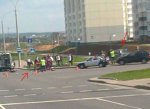 В Минске погиб скутерист, врезавшись в Renault