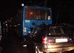 В Гомеле скончался водитель «легковушки», влетевшей в троллейбус