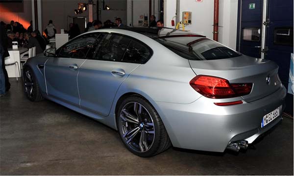 В начале 2013 года появится BMW M6 Gran Coupe
