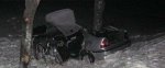В Жабинковском районе Honda Civic съехал с дороги, погибло двое людей