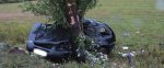 На территории Крупского района россиянин на Ford въехал в дерево