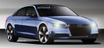 Автомобиль Audi A4 новой генерации обзаведется гибридными модификациями
