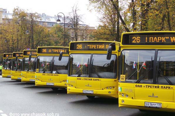 В Санкт-Петербурге появится 200 новых автобусов МАЗ