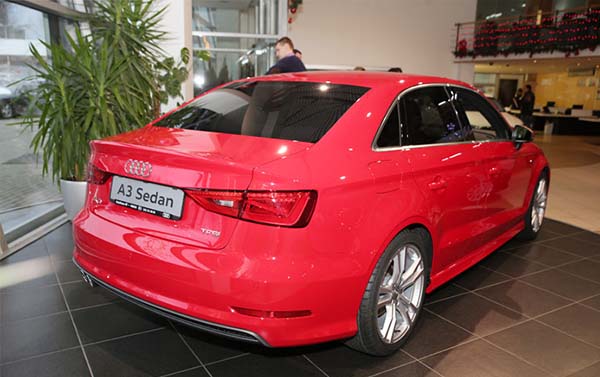 На территории республики в продаже появилась четырехдверка Audi A3