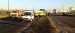 В Бресте случилась авария с участием бензовоза и пассажирской «Газели»