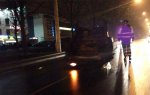 В Минске на улице Сурганова опрокинулся автомобиль Kia