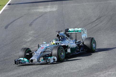 Нико Росберг воздерживается от комментариев относительно скорости Mercedes W05