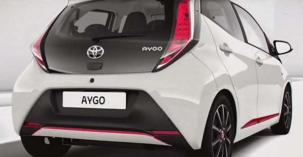 Toyota показала фото обновленной модели Aygo