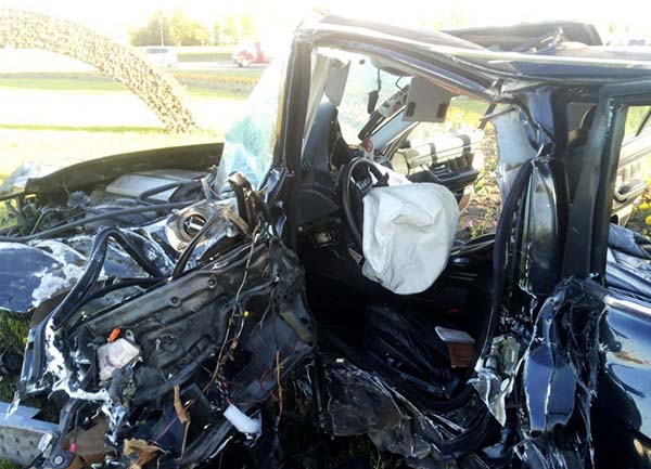 Бесправный водитель на BMW попал в ДТП и скончался