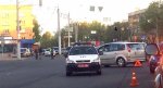 В Минске столкнулись мотоциклист и водитель легкового автомобиля Ford
