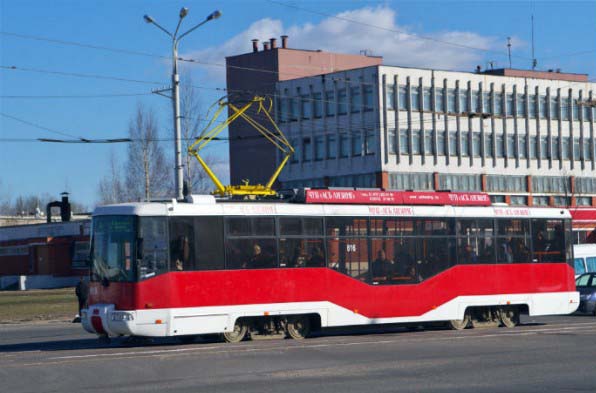 В трамваях Витебска теперь работают видеокамеры