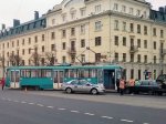 В Минске столкнулись Audi и трамвай