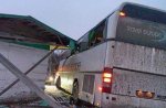 Автобус с детьми врезался в столб в Воложинском районе