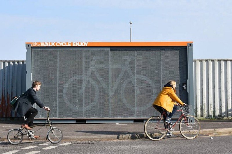 В этом году каждая плоскостная автостоянка в Минске будет оборудована велогаражами