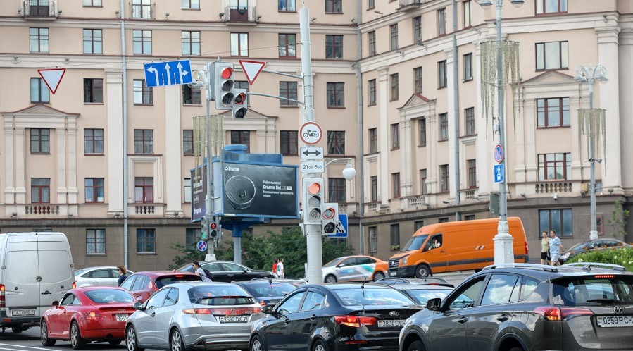 Для мотоциклистов ограничили движение в центре Минска