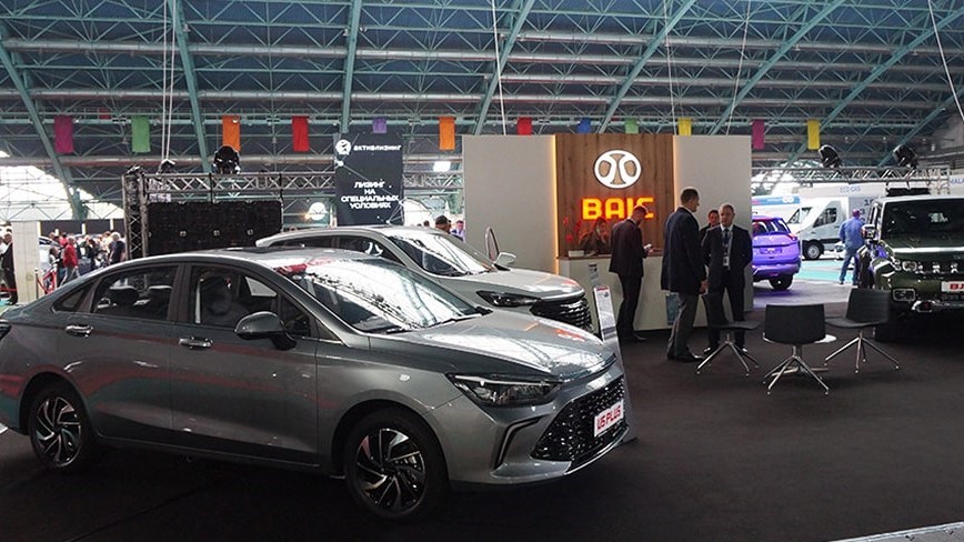 В Минск впервые привезли партию автомобилей BAIC