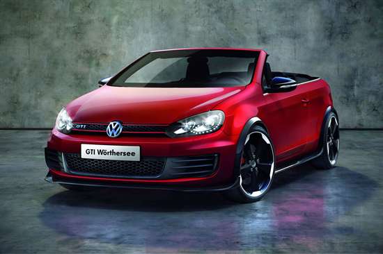 Кабриолет с тканевой крышей Volkswagen Golf ожидается к 2011 году