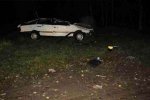 В Берестовицком районе нетрезвый водитель перевернул автомобиль, в результате чего его вместе с пассажиром выбросило из машины