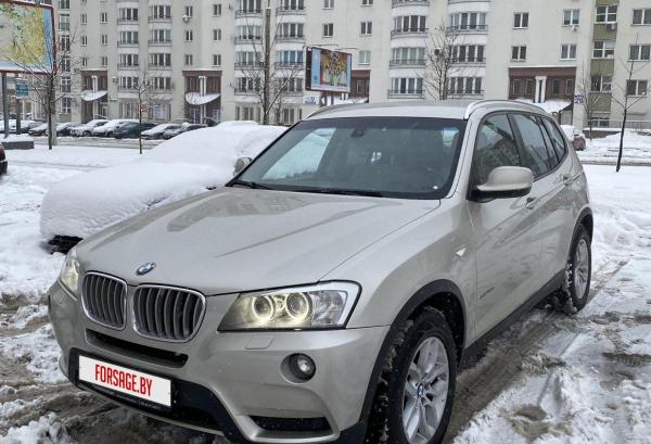 BMW X3, 2011 год выпуска с двигателем Дизель, 58 565 BYN в г. Минск