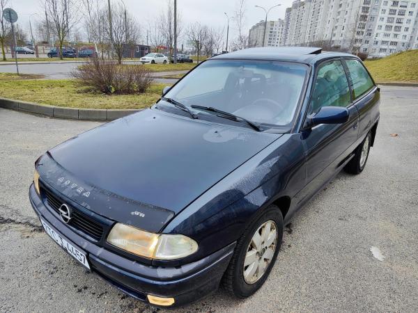 Opel Astra, 1997 год выпуска с двигателем Бензин, 4 827 BYN в г. Минск