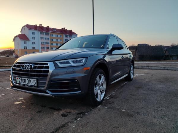 Audi Q5, 2019 год выпуска с двигателем Бензин, 108 689 BYN в г. Минск