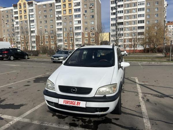 Opel Zafira, 2001 год выпуска с двигателем Дизель, 14 636 BYN в г. Минск