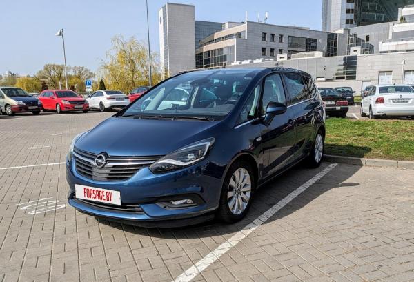 Opel Zafira, 2017 год выпуска с двигателем Бензин, 48 122 BYN в г. Минск