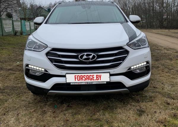 Hyundai Santa Fe, 2017 год выпуска с двигателем Дизель, 99 171 BYN в г. Минск
