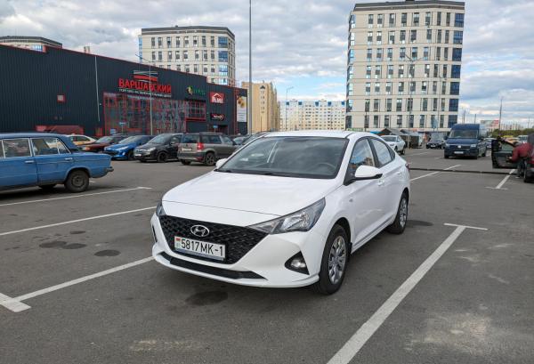 Hyundai Accent, 2021 год выпуска с двигателем Бензин, 56 467 BYN в г. Брест