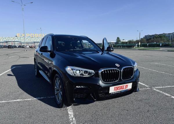 BMW X3, 2018 год выпуска с двигателем Бензин, 113 246 BYN в г. Минск