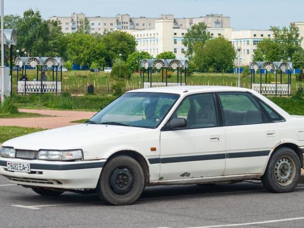 Mazda 626, 1990 год выпуска с двигателем Бензин, 1 617 BYN в г. Жлобин
