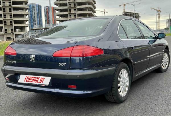 Peugeot 607, 2002 год выпуска с двигателем Бензин, 18 287 BYN в г. Минск
