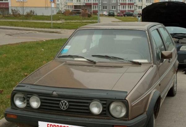 Volkswagen Golf, 1986 год выпуска с двигателем Бензин, 2 550 BYN в г. Минск