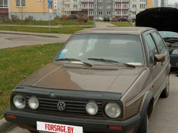Volkswagen Golf, 1986 год выпуска с двигателем Бензин, 2 530 BYN в г. Минск