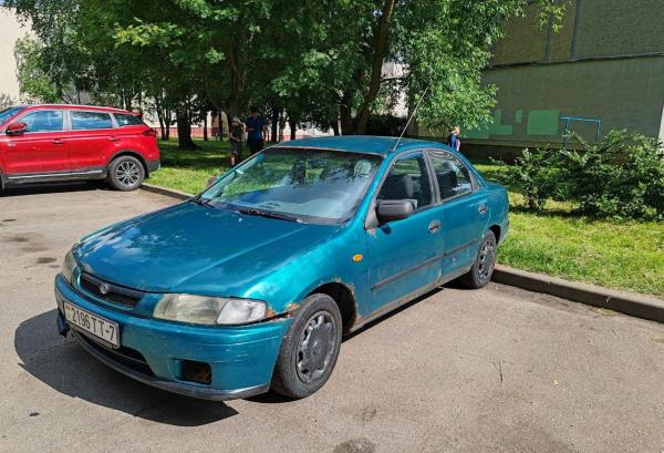 Mazda 323, 1997 год выпуска с двигателем Бензин, 2 755 BYN в г. Минск
