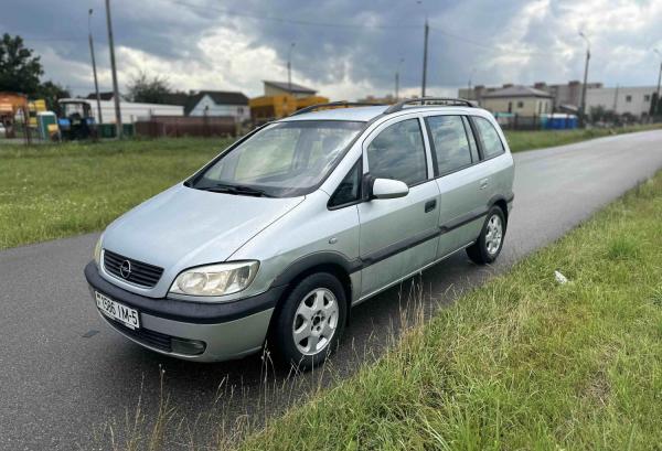 Opel Zafira, 2002 год выпуска с двигателем Дизель, 14 270 BYN в г. Минск