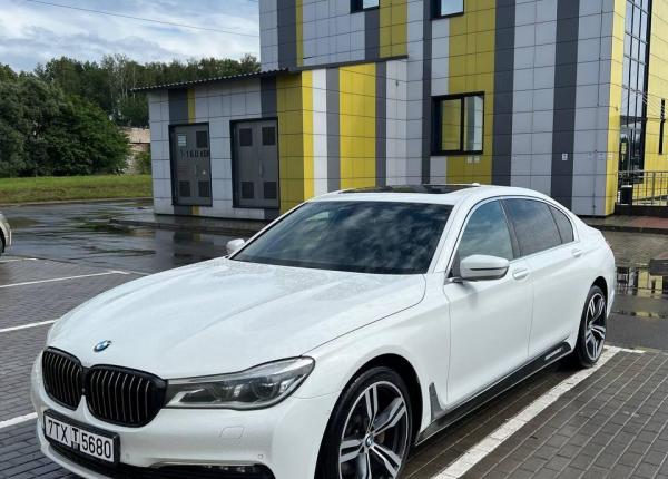 BMW 7 серия, 2016 год выпуска с двигателем Дизель, 126 325 BYN в г. Минск