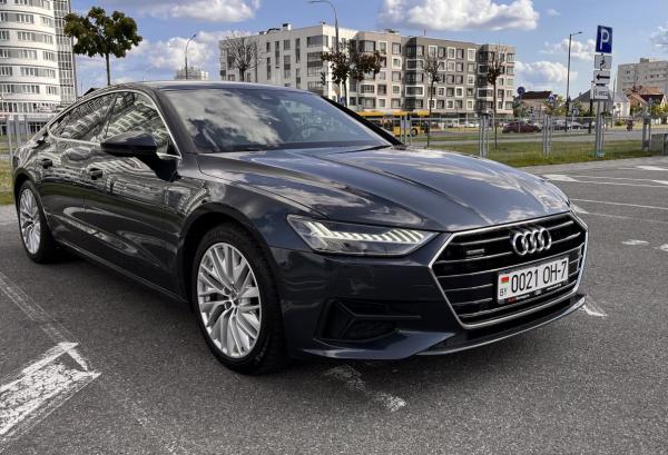 Audi A7, 2018 год выпуска с двигателем Бензин, 187 518 BYN в г. Минск