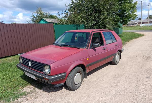 Volkswagen Golf, 1987 год выпуска с двигателем Бензин, 2 655 BYN в г. Логойск