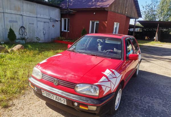 Volkswagen Golf, 1994 год выпуска с двигателем Бензин, 5 593 BYN в г. Минск