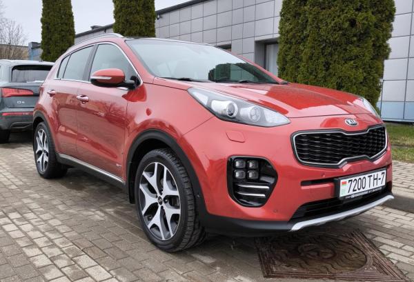 Kia Sportage, 2016 год выпуска с двигателем Бензин, 77 158 BYN в г. Минск