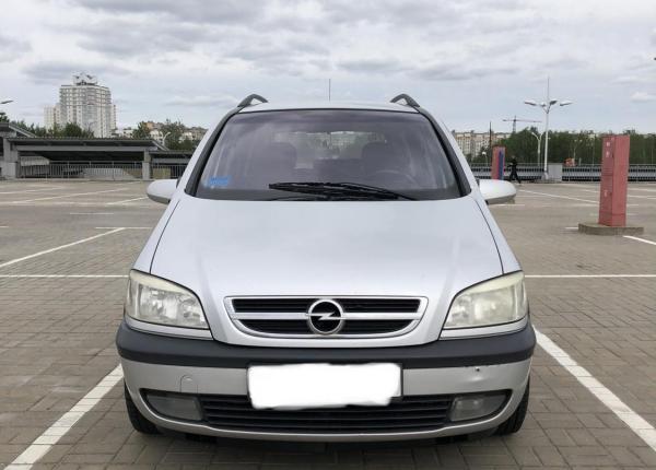 Opel Zafira, 2004 год выпуска с двигателем Бензин, 15 013 BYN в г. Минск