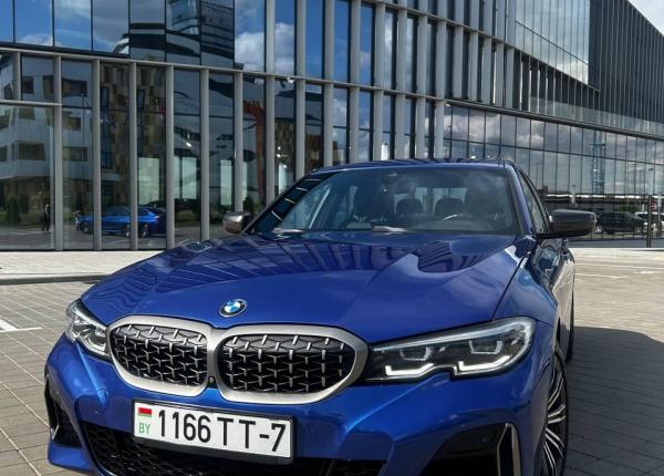 BMW 3 серия, 2019 год выпуска с двигателем Бензин, 151 495 BYN в г. Минск